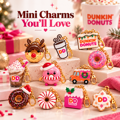 Dunkin’ Donuts Advent Calendar 24-Day Christmas Countdown Gift for Dunkin’ Lovers & Donut Fans
