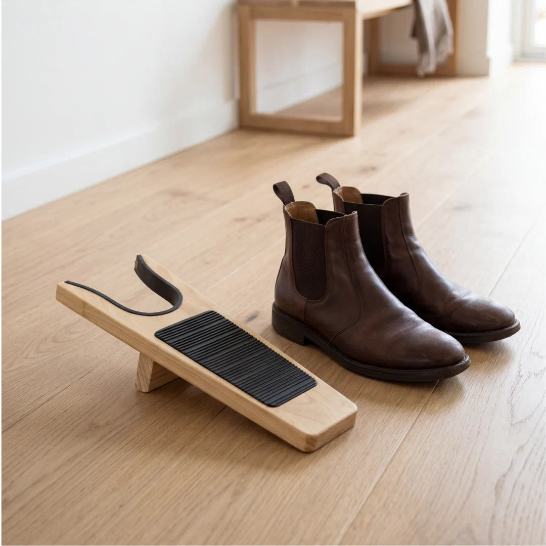 Wooden Boot Jack – Hands-Free Boot Remover