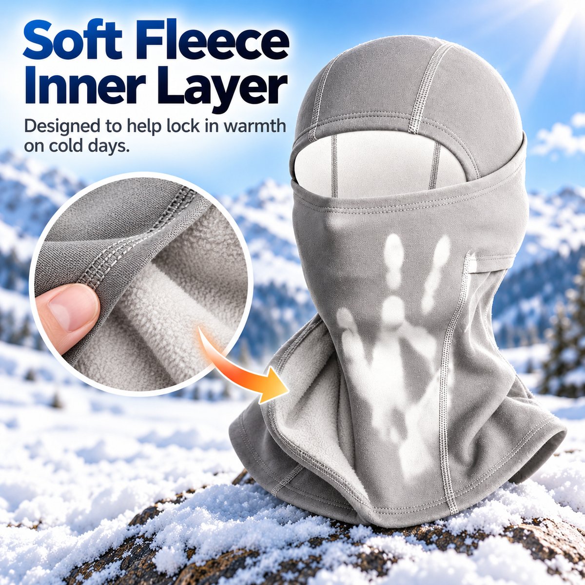 ❄️ 50% OFF Thermochromic Fleece Balaclava Color Changing Winter Face Mask