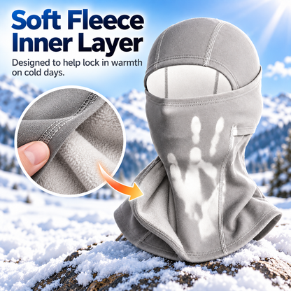 ❄️ 50% OFF Thermochromic Fleece Balaclava Color Changing Winter Face Mask