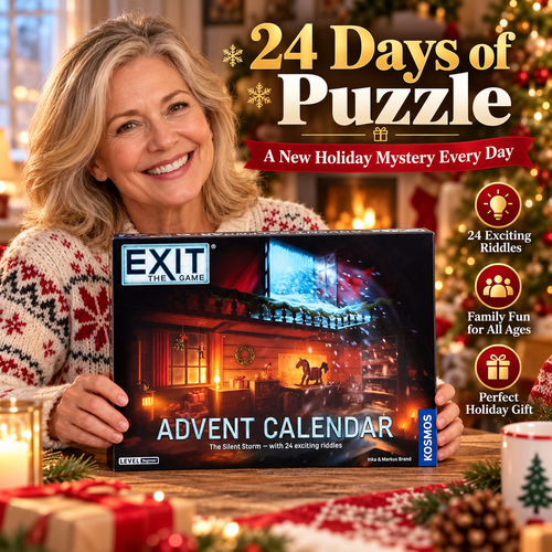 ⏰ LAST DAY 50% OFF - 🎄 Escape the Workshop! Advent Calendar – 🗝️✨ 24 Days of Puzzle Adventure & Fun 🔥