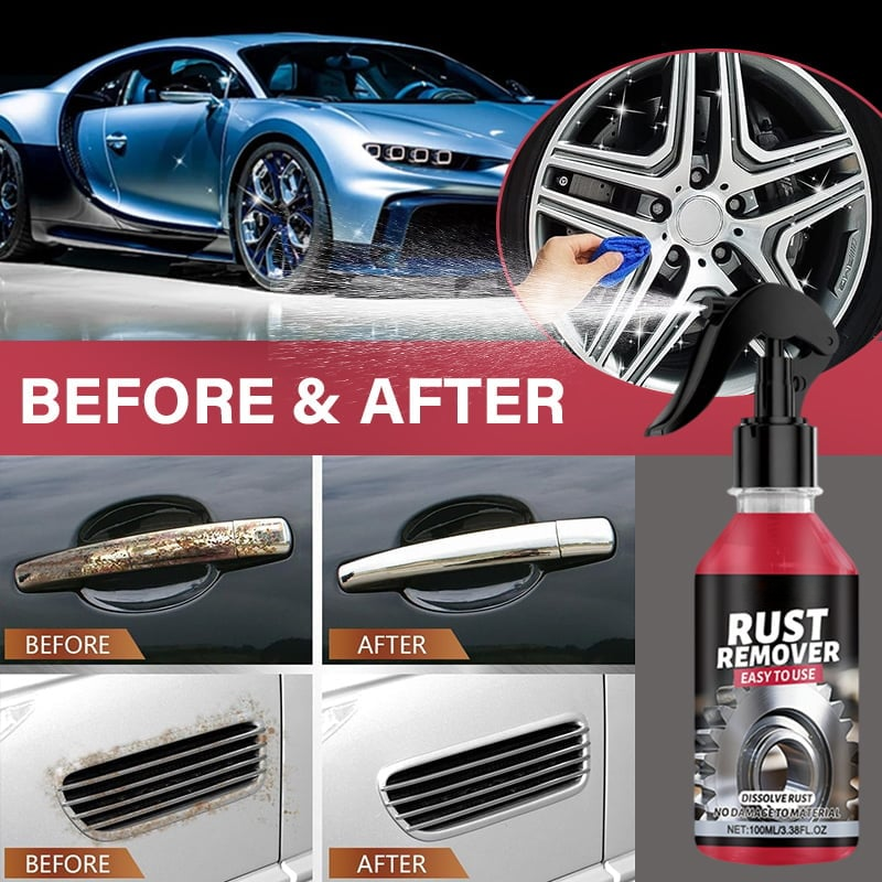 🔥2026 SALE - NANO METAL RUST REMOVER POLISHING SPRAY FOR TOOLS, CARS, BIKES, GRILLS, BOLTS, FIREARMS & MORE