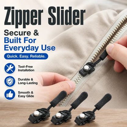 15-Piece Zipper Rescue Kit 🔧Universal Repair Set with 3 Convenient Sizes
