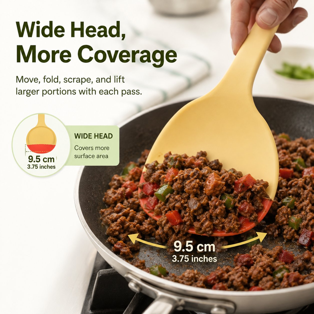 2-in-1 Silicone Scoop Spatula