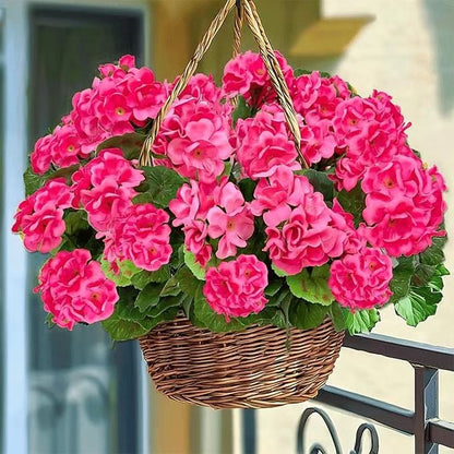 🔥Last Day 49% OFF--💐 UV Resistant Lifelike Artificial Geranium Flowers 💖
