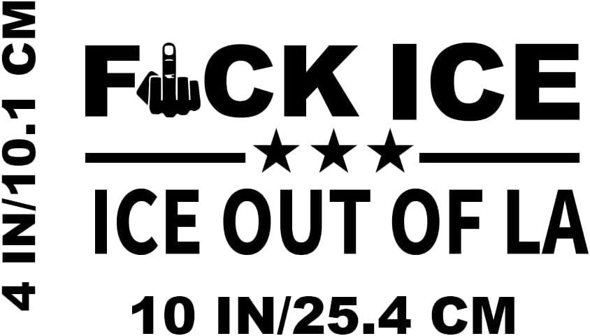 F*ck Ice Vinyl Decal Stickers for Cars Laptop Skateboard Wall Decor UV Resistant