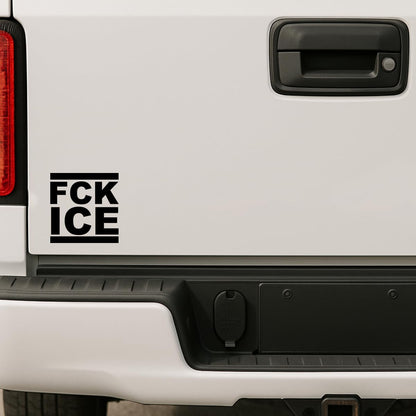 F*ck Ice Vinyl Decal Stickers for Cars Laptop Skateboard Wall Decor UV Resistant