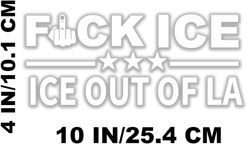 F*ck Ice Vinyl Decal Stickers for Cars Laptop Skateboard Wall Decor UV Resistant