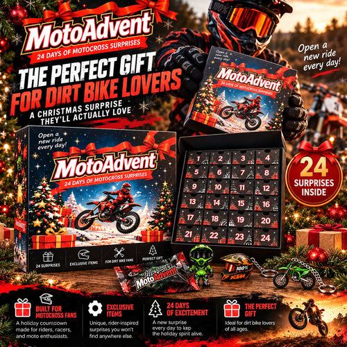 🏍️24-Day Motocross Advent Calendar – A New Dirt Bike Surprise Every Day