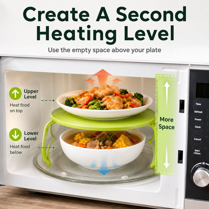 Microwave Multi-Level Heating Rack