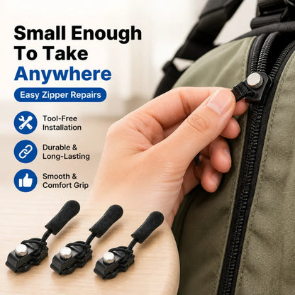 15-Piece Zipper Rescue Kit 🔧Universal Repair Set with 3 Convenient Sizes
