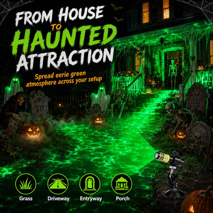 Green Swamp Laser Light