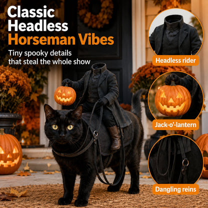 Headless Horseman Cat Costume