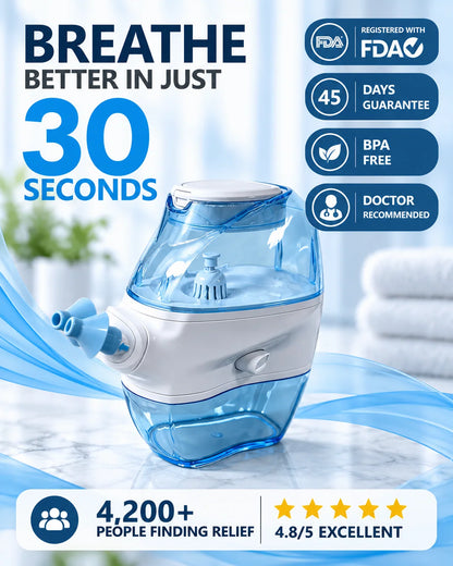 Electric 360° Nasal Irrigation