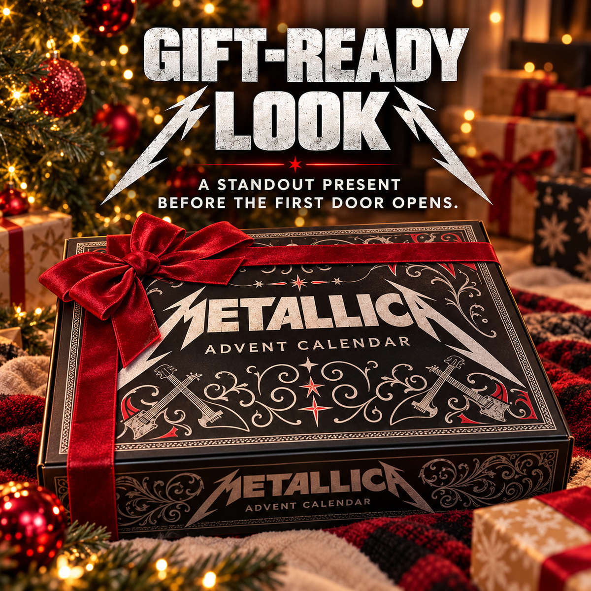 🤘 Metallica Advent Calendar – 24-Day Rock Christmas Countdown