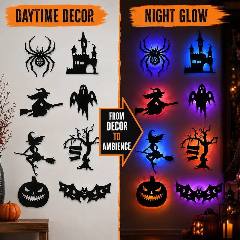 Peel & Stick Spooky Decoration