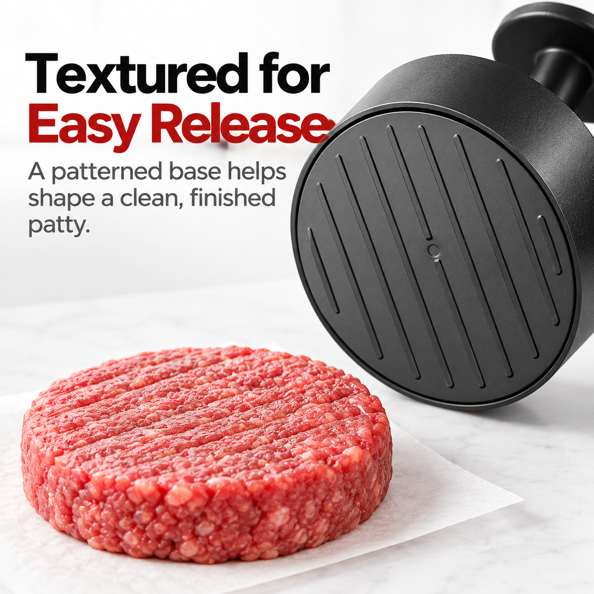 🍔 Burger Patty Press – Make Perfect Patties in Seconds