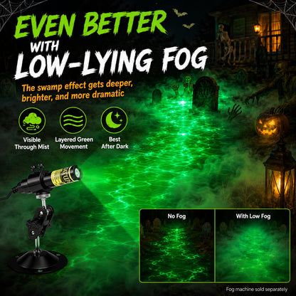 Green Swamp Laser Light