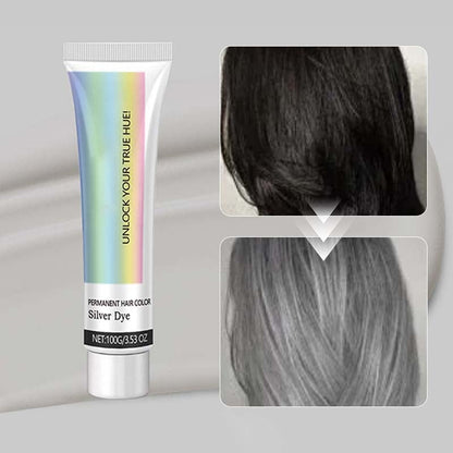 ✨This Week's Special Price $9.99💥 2-in-1 Natural Essence Extract Silver Hair Dye