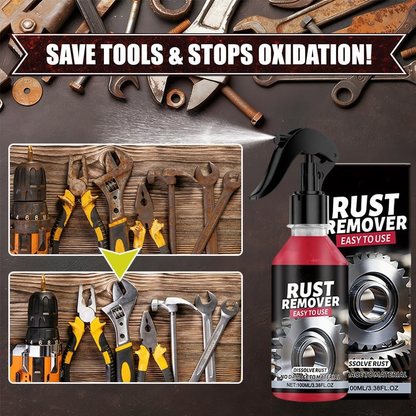 🔥2026 SALE - NANO METAL RUST REMOVER POLISHING SPRAY FOR TOOLS, CARS, BIKES, GRILLS, BOLTS, FIREARMS & MORE