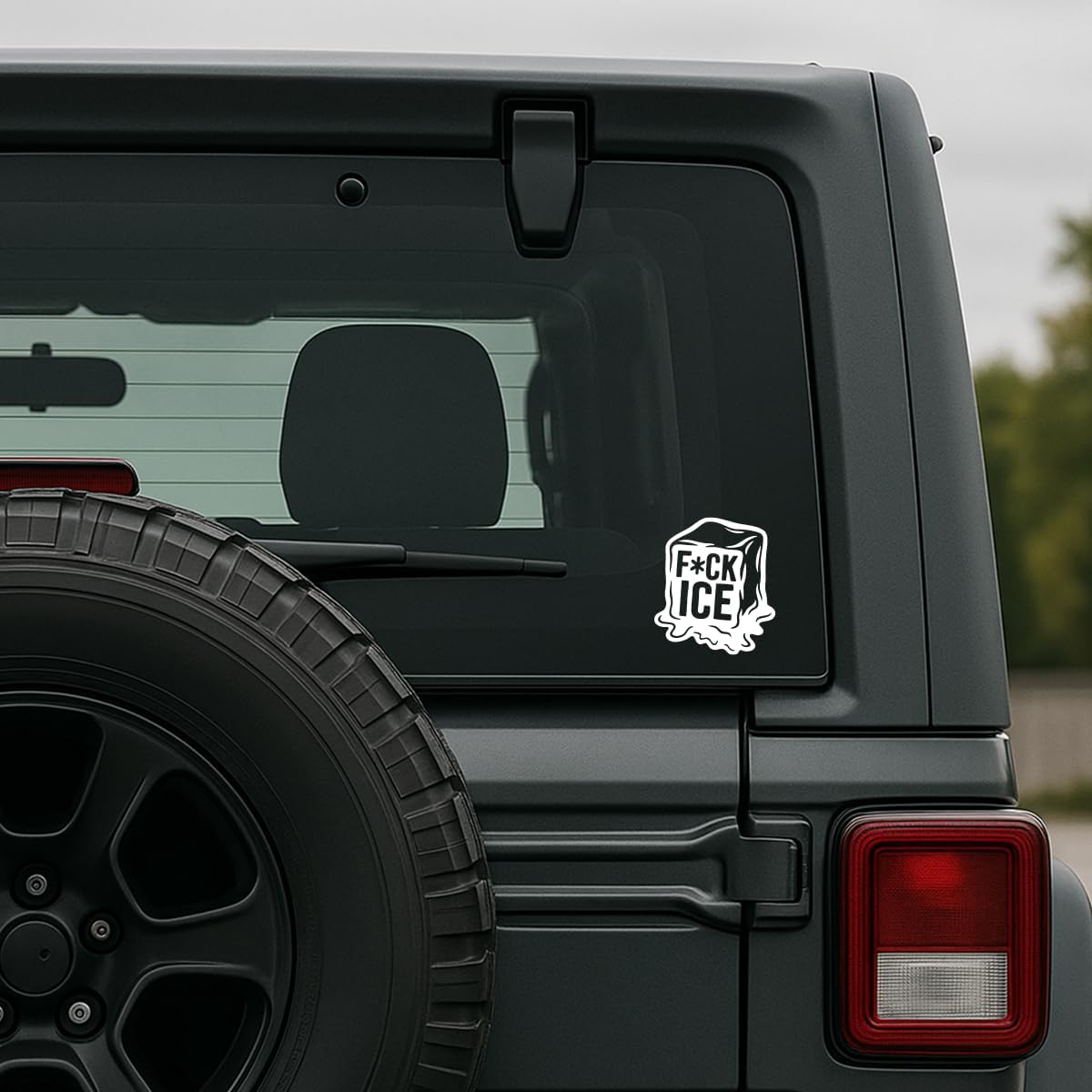 F*ck Ice Vinyl Decal Stickers for Cars Laptop Skateboard Wall Decor UV Resistant