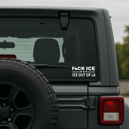 F*ck Ice Vinyl Decal Stickers for Cars Laptop Skateboard Wall Decor UV Resistant