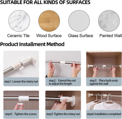 This Telescopic Rod Is Solving America's #1 Home Organization Problem"