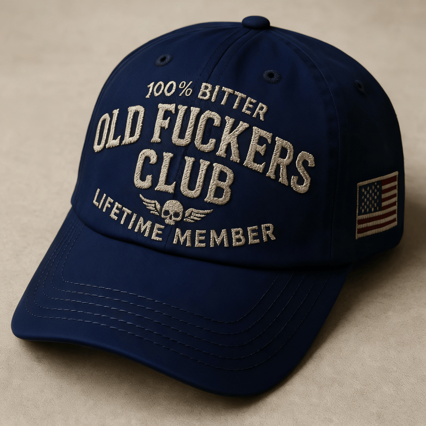 🔥 BUY 2 GET 1 FREE🧢 Own Your Attitude! Vintage 'Old F*ckers Club' Hat 😎🔥 Perfect Gag Gift with Bold Style! 🎁