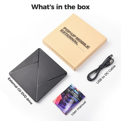 📢🔥This Week's Special Price $34.99 🔥USB 3.0/SD/TF/DVD/CD/VCD/Type-C Player Portable Burner Support Blu-Rays