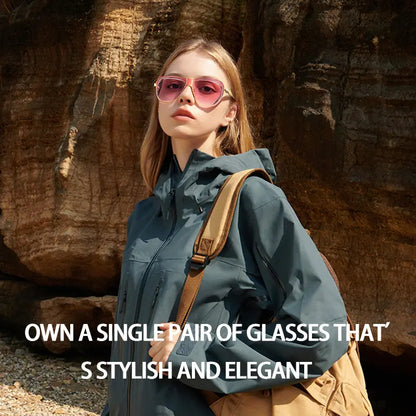 🕶️🎵Smart Bluetooth 5.4 Sunglasses with Open-Ear Audio Blue Light Blocking UV Protection Waterproof