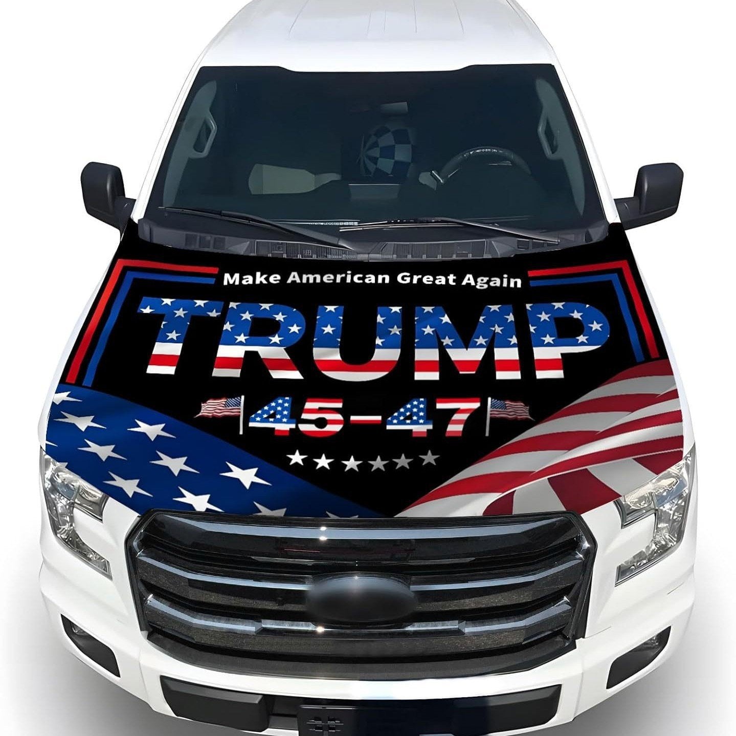 🎁🎉Only $29.9 This Week🌟🎉US Independence Day Car Hood Cover