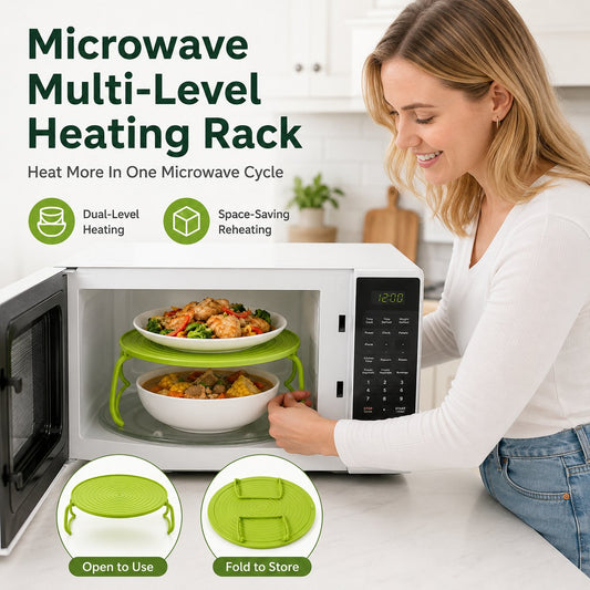 Microwave Multi-Level Heating Rack