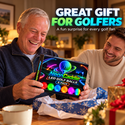 Light up every round, Ahlet-LED Golf Balls – 6-Pack