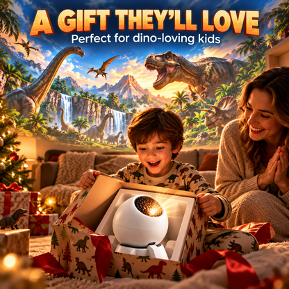 🦖 Dinosaur Scene Projector for Kids – Immersive Room Adventure