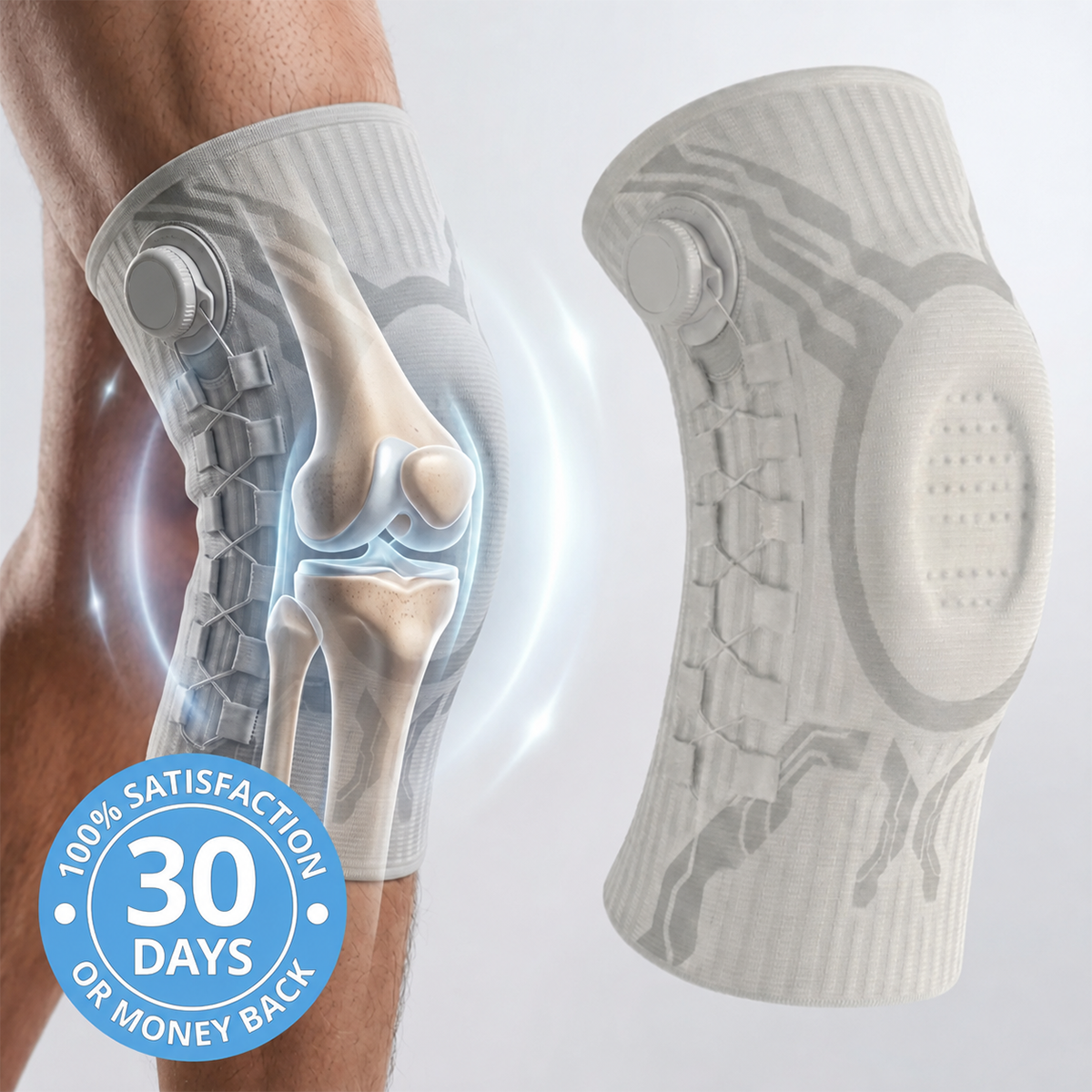 🦵 Not Just a Knee Sleeve — Adjustable Support That Fits You