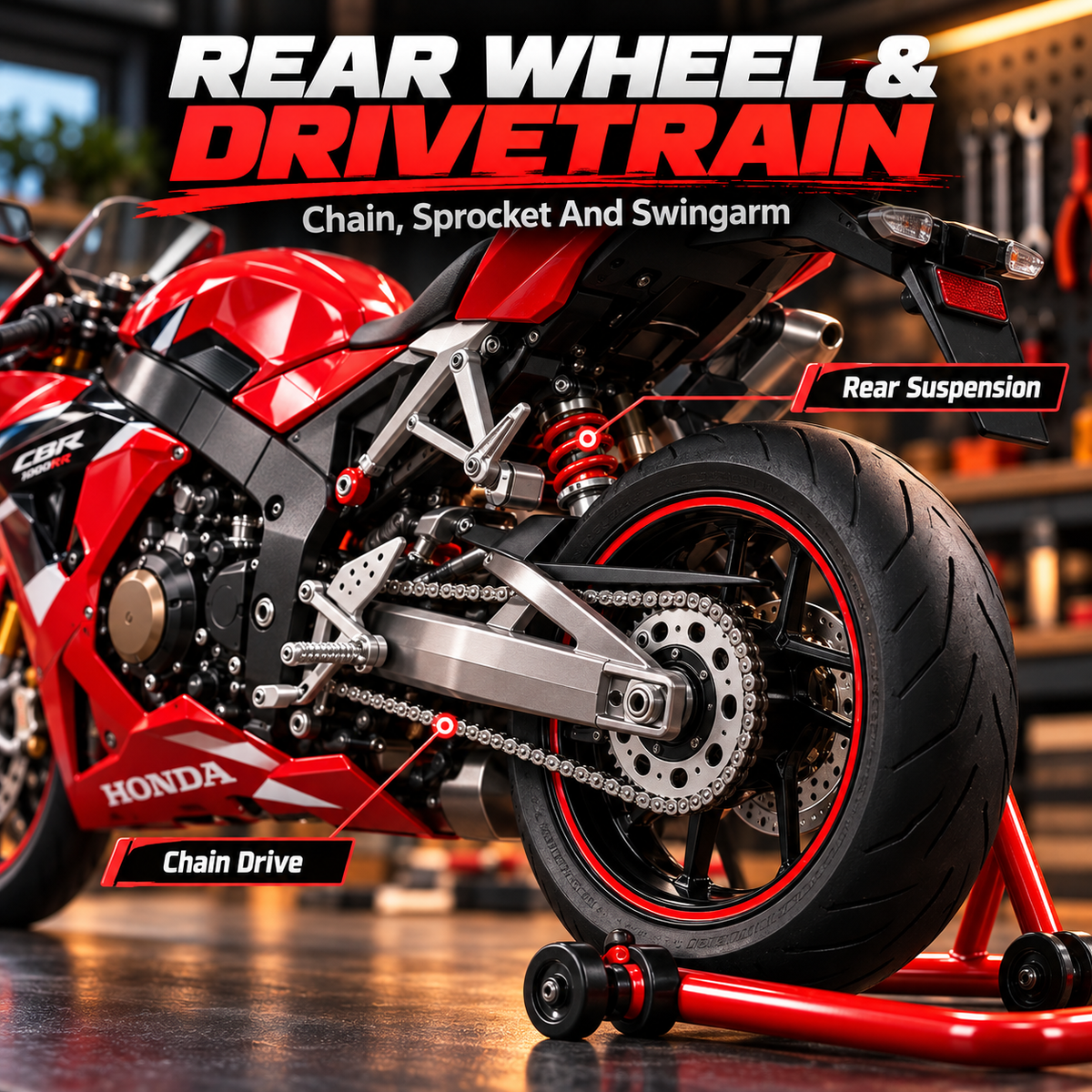 🏁 DIY Racing Motorcycle Model Kit – Build Your Own Racing Legend