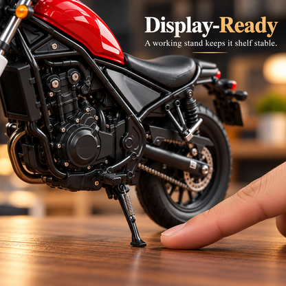 Vintage Motorcycle Collectible Model
