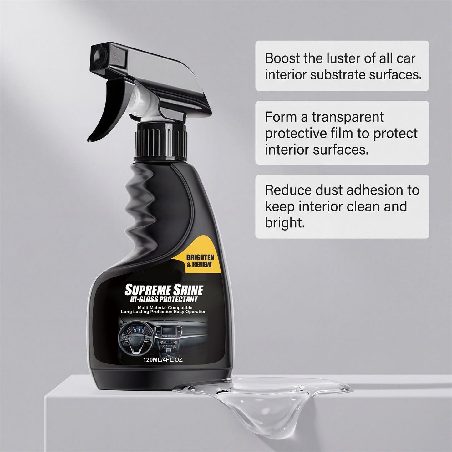 ✨ Hydrophobic Car Coating Spray for Lasting Gloss! 🚗