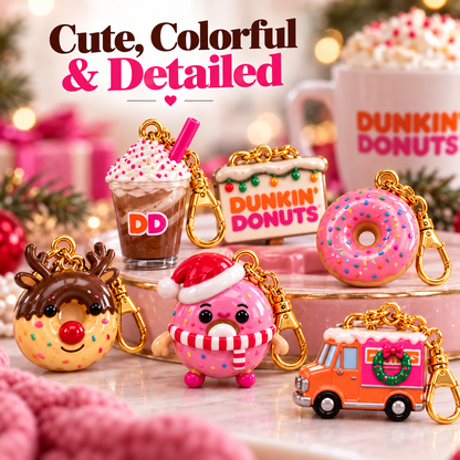 Dunkin’ Donuts Advent Calendar 24-Day Christmas Countdown Gift for Dunkin’ Lovers & Donut Fans