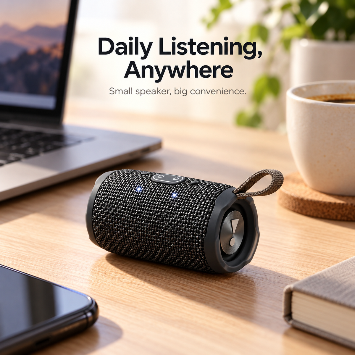 Mini Portable Bluetooth Speaker – Pocket-Size Wireless Audio for Everyday Adventures