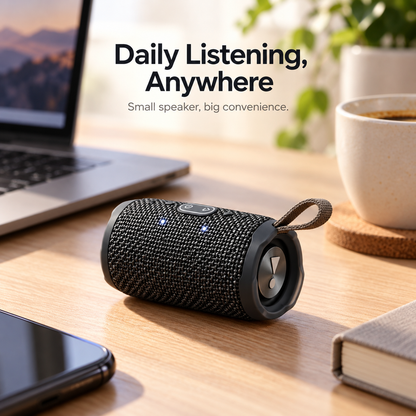 Mini Portable Bluetooth Speaker – Pocket-Size Wireless Audio for Everyday Adventures