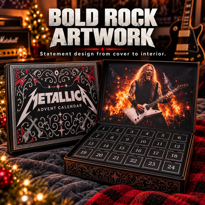 🤘 Metallica Advent Calendar – 24-Day Rock Christmas Countdown