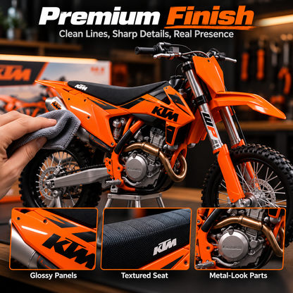 🏍️ Build Your Own Dirt Bike – Realistic DIY Motorcycle Model Kit