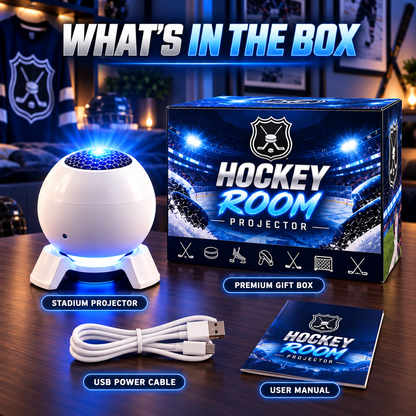Hockey Stadium Room Projector – Bring the Rink Home ⭐