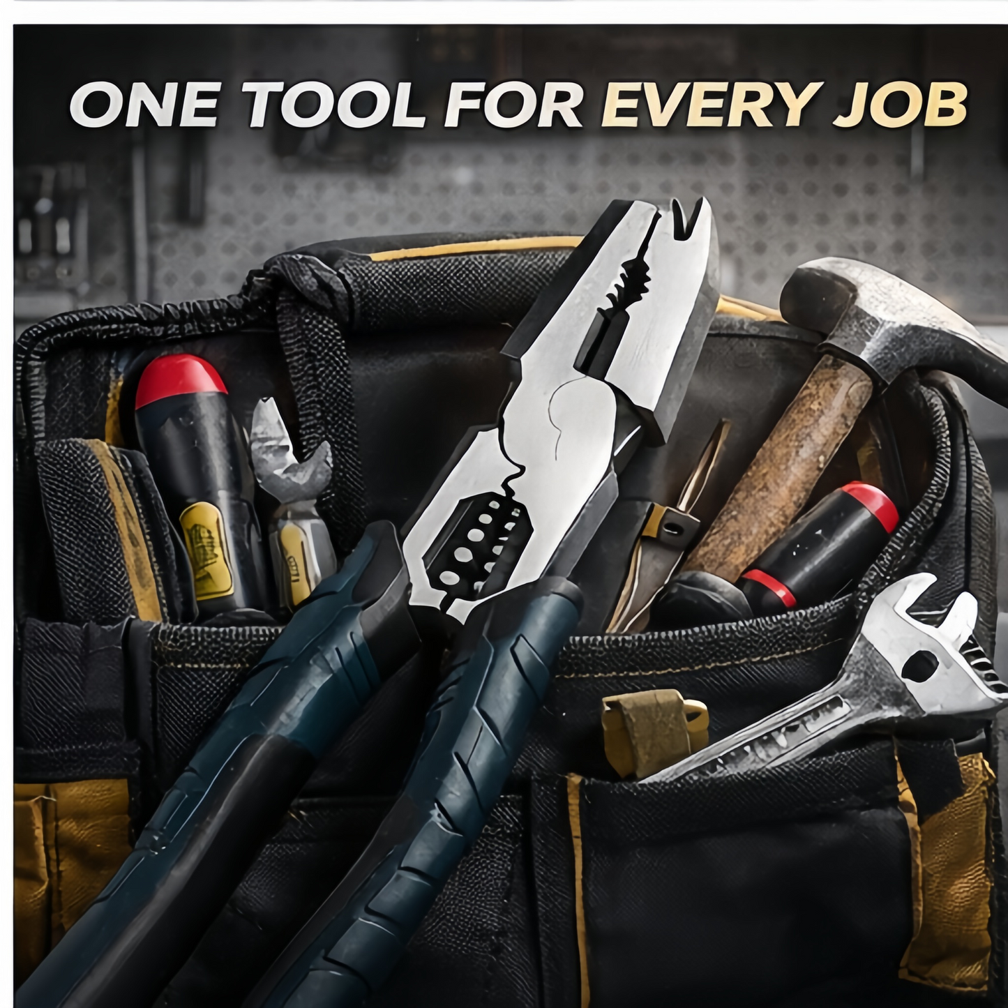 Heavy-Duty Multifunction Pliers