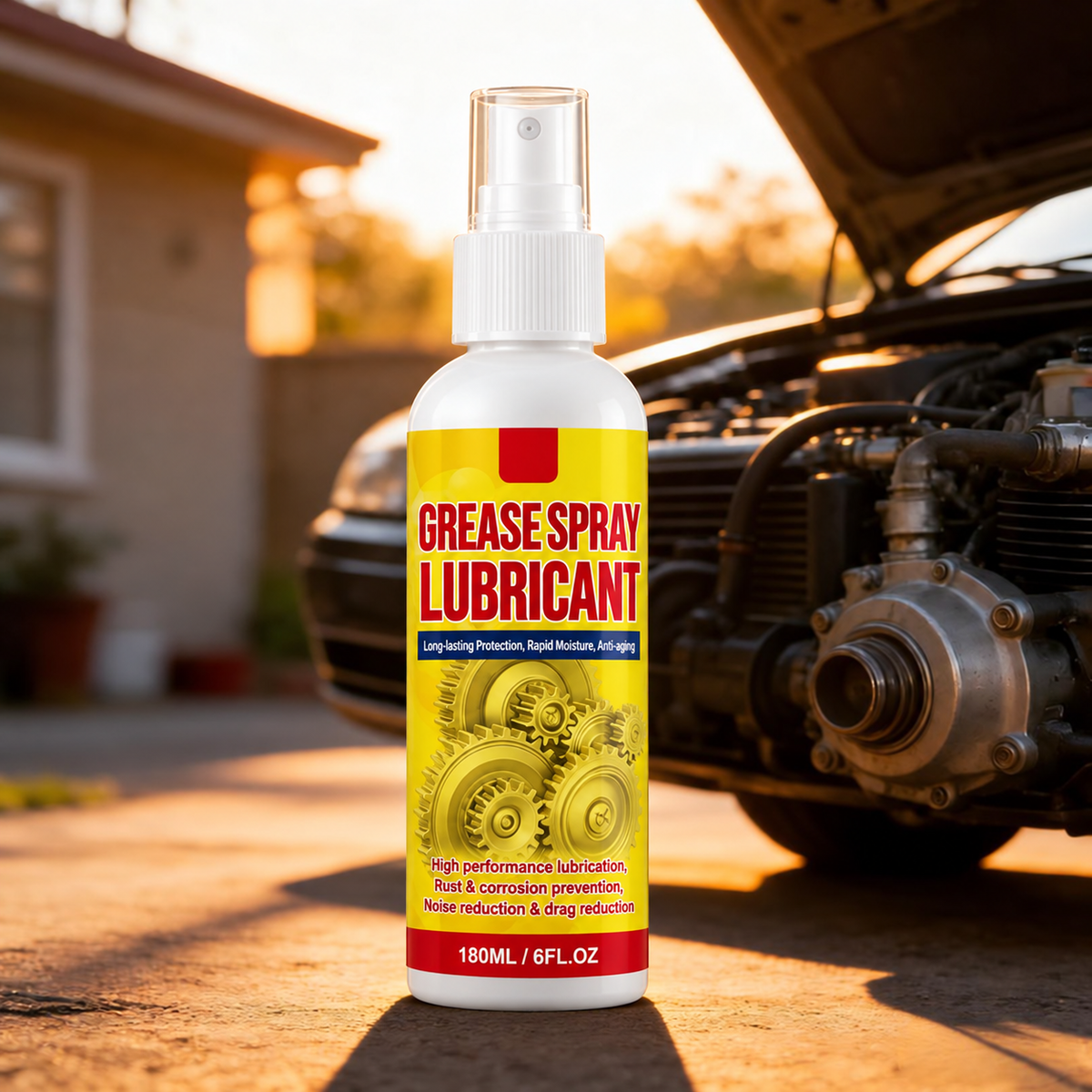 Anti-Rust Lubricant Spray & Rust Remover