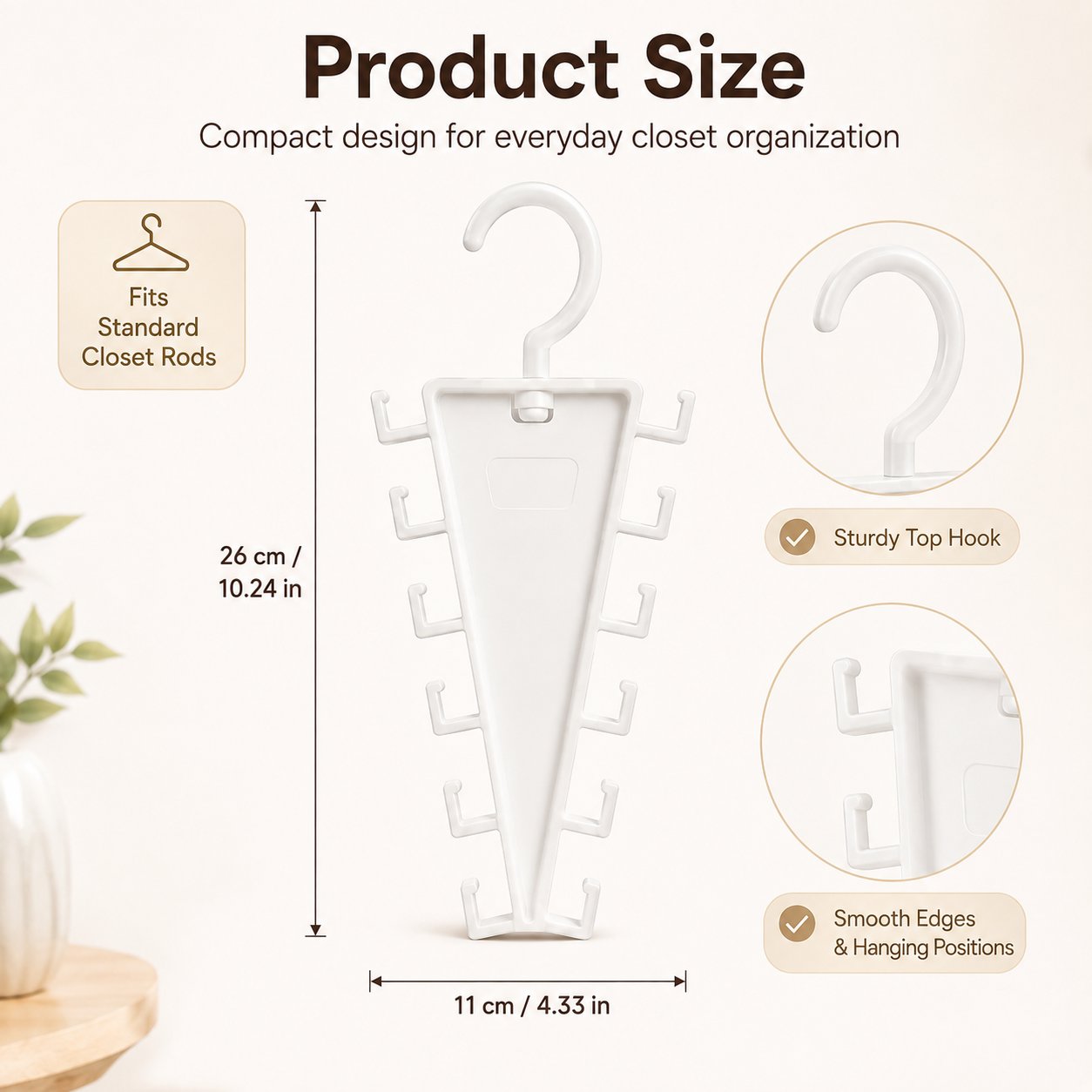 Multi-Layer Closet Hanger Organizer