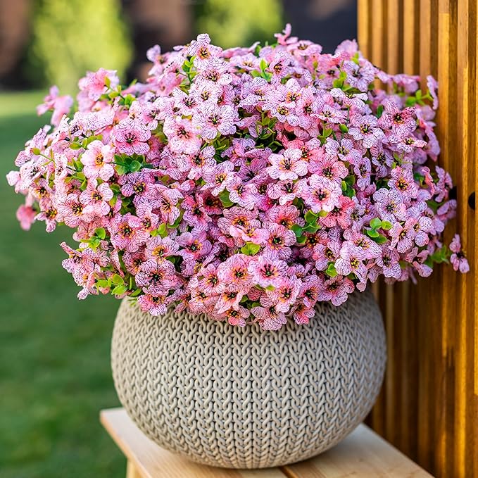 💐🌺UV Resistant Fade-Free Colourful Artificial Flower