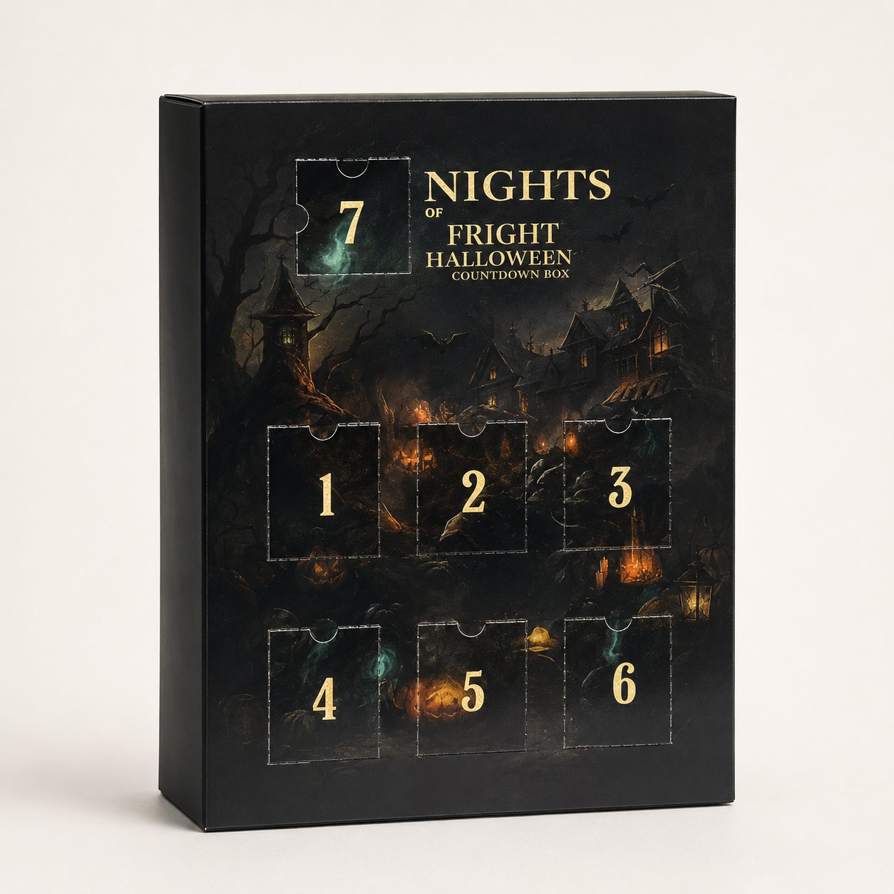 31 Nights of Fright Halloween Countdown Box