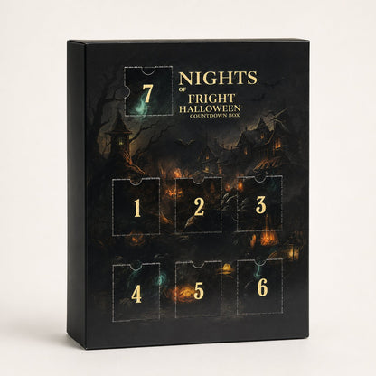 31 Nights of Fright Halloween Countdown Box